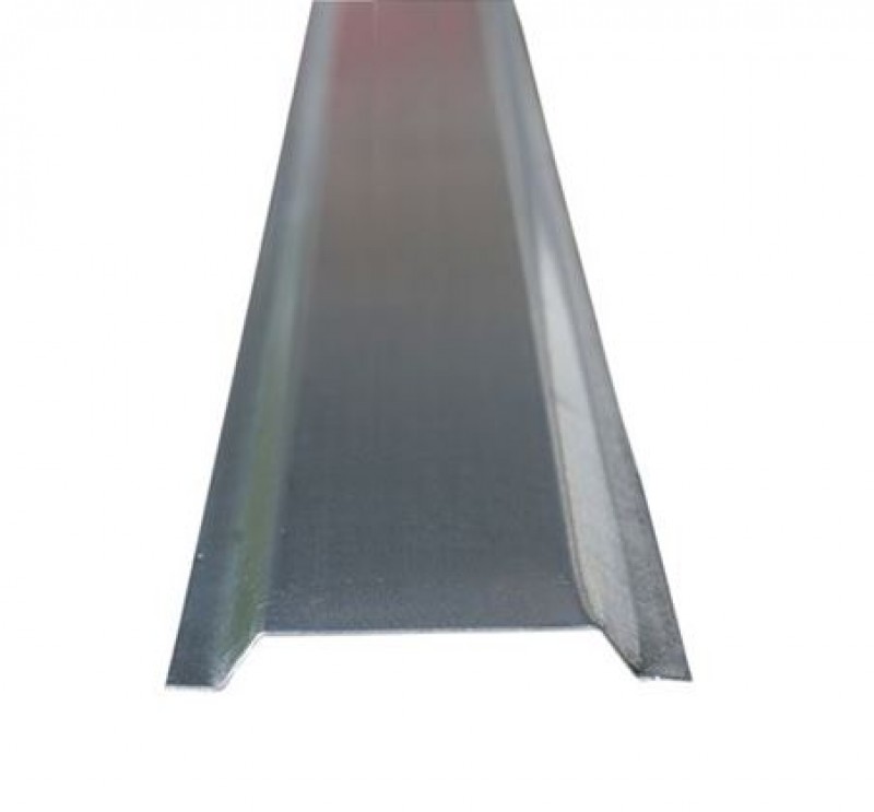 Galvanised Steel Capping 38mm x 2m Length